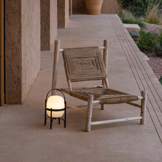 Santa Cole Akkulampe | Cestita Alubat - Outdoor Lampe - Santa Cole - English Green -