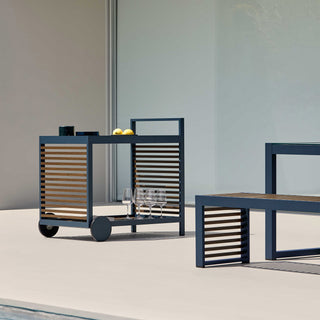 Gandia Blasco Barwagen | DNA Cart - Outdoor Loungetisch - Gandia Blasco - Serving Cart -