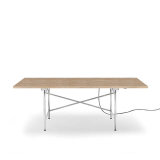 Eiermann E Tisch Elektrisch - Schreibtisch - Richard Lampert - 200x90cm - Chrom