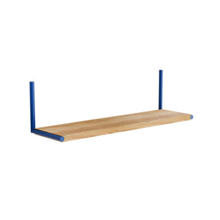 Elle Wandregal - Obstschale - The Form Follows - Eiche / Blau - Standardset