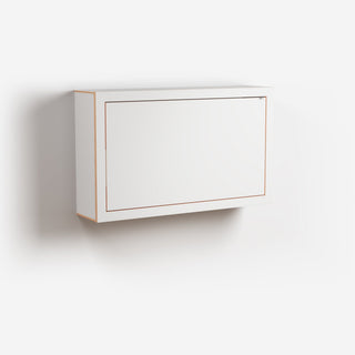 Fläpps Box Sekretär - Sekretaer - Ambivalenz - V1: 100 x 60cm - Weiss