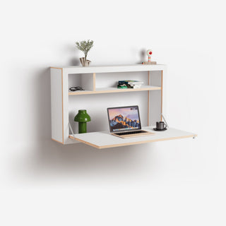 Fläpps Box Sekretär - Sekretaer - Ambivalenz - V1: 100 x 60cm - Weiss