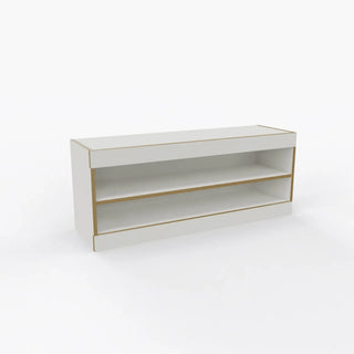 Flai Schuhbank - Garderobe - Müller Small Living - Offen - Weiß