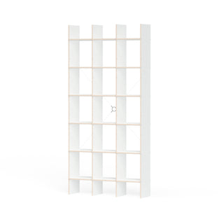 FNP Regal - Regal - Nils Holger Moormann - FNP 1 (B105.8 x H223cm) - FU Weiss