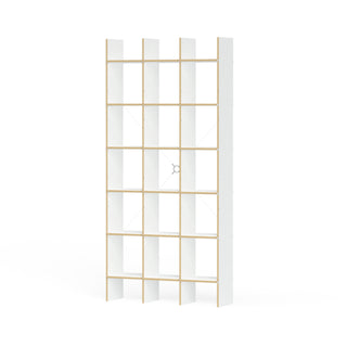 FNP Regal - Regal - Nils Holger Moormann - FNP 1 (B105.8 x H223cm) - MDF Weiss