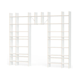 FNP Regal - Regal - Nils Holger Moormann - FNP 3 (B313.3 x H259.6cm) - FU Weiss