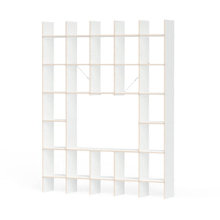 FNP Regal - Regal - Nils Holger Moormann - FNP 2 (B174.8 x H223cm) - FU Weiss