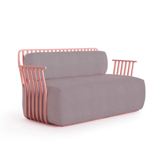Grill Outdoor Sofa - Outdoor Sofa - Diabla - Hexagon Pink -