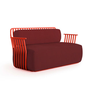 Grill Outdoor Sofa - Outdoor Sofa - Diabla - Hexagon Red -