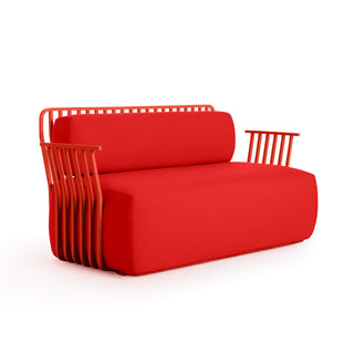 Grill Outdoor Sofa - Outdoor Sofa - Diabla - Plain Red -