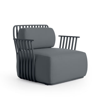 Grill Outdoor Sessel - Outdoor Sessel - Diabla - Plain Anthracite -