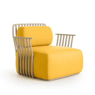 Grill Outdoor Sessel - Outdoor Sessel - Diabla - Plain Mustard -