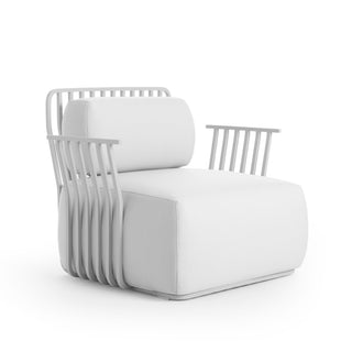 Grill Outdoor Sessel - Outdoor Sessel - Diabla - Silvertex Aluminium -