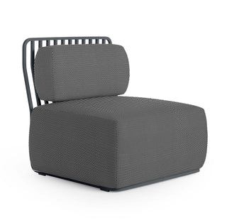 Grill Outdoor Loungesessel - Outdoor Sessel - Diabla - Hexagon Grey -