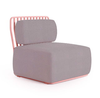 Grill Outdoor Loungesessel - Outdoor Sessel - Diabla - Hexagon Pink -