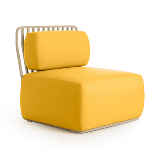 Grill Outdoor Loungesessel - Outdoor Sessel - Diabla - Plain Mustard -