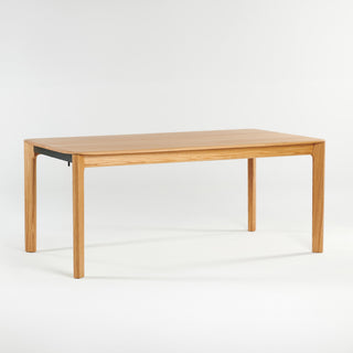 Insan Tisch | Teno Ausziehbar - Tisch - Insan - L160+80 x T100cm - Eiche massiv dunkel geölt