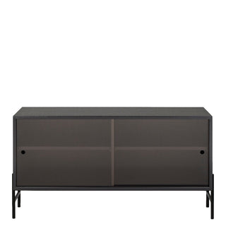 Northern Sideboard | Hifive Glas - Sideboard - Northern - Schwarz lackiert - 100cm