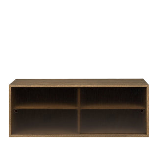 Northern Sideboard | Hifive Glas - Sideboard - Northern - Eiche geräuchert - 100cm