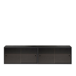 Northern Sideboard | Hifive Glas - Sideboard - Northern - Schwarz lackiert - 150cm