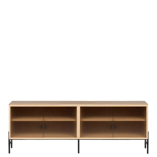 Northern Sideboard | Hifive Glas - Sideboard - Northern - Eiche light - 150cm