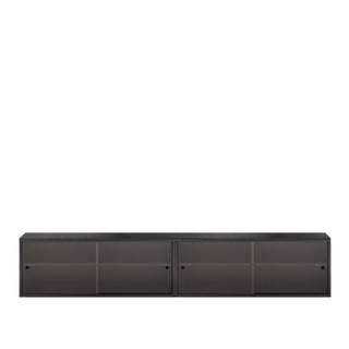 Northern Sideboard | Hifive Glas - Sideboard - Northern - Schwarz lackiert - 200cm