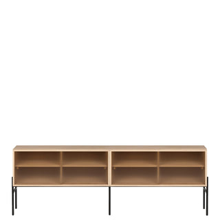Northern Sideboard | Hifive Glas - Sideboard - Northern - Eiche light - 200cm