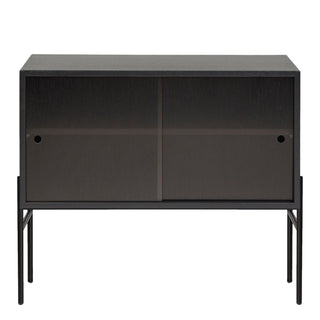 Northern Sideboard | Hifive Glas - Sideboard - Northern - Schwarz lackiert - 75cm