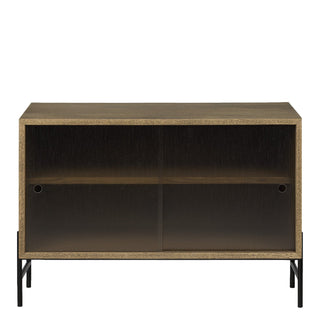 Northern Sideboard | Hifive Glas - Sideboard - Northern - Eiche geräuchert - 75cm
