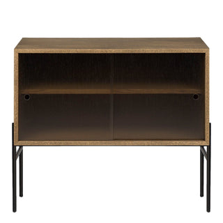 Northern Sideboard | Hifive Glas - Sideboard - Northern - Eiche geräuchert - 75cm