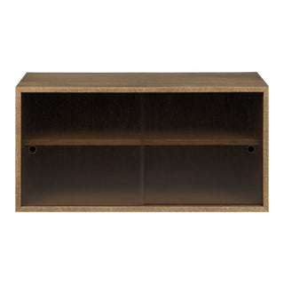 Northern Sideboard | Hifive Glas - Sideboard - Northern - Eiche geräuchert - 75cm