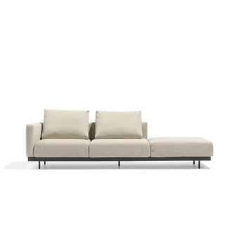 Todus Outdoor Sofa | Dongo - Outdoor Sofa - Todus - 2Sitzer verlängert rechts - Sand (Crevin Brisa)