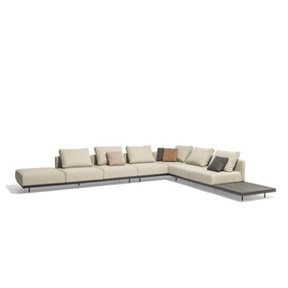 Todus Outdoor Sofa | Dongo - Outdoor Sofa - Todus - SET-UP Q links - Sand (Crevin Brisa)