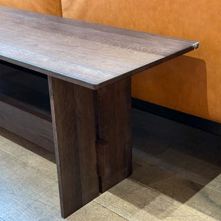 A-B01 Bank Ausstellungsstück - Abverkauf - Abverkauf - Eiche geräuchert - L150cm