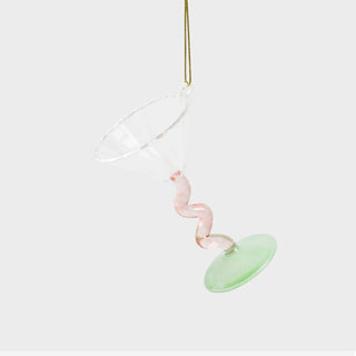 Cocktail Ornament - Vase - &K - Gelb -