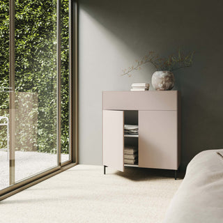 Connect Kommode 01 - Sideboard - Form1 - Rose - Metallbeine
