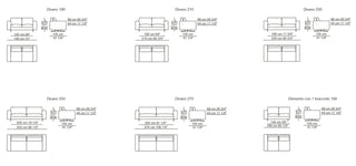 Leenus Sofa - Sofa - Arflex - .. -