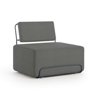 Lilly Outdoor Loungesessel - Outdoor Sessel - Diabla - Hexagon Grey - ohne Armlehne