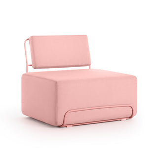 Lilly Outdoor Loungesessel - Outdoor Sessel - Diabla - Plain Pink - ohne Armlehne