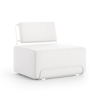 Lilly Outdoor Loungesessel - Outdoor Sessel - Diabla - Plain White - ohne Armlehne