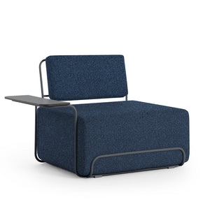 Lilly Outdoor Loungesessel - Outdoor Sessel - Diabla - Atlas Plain 4K - Armlehne links