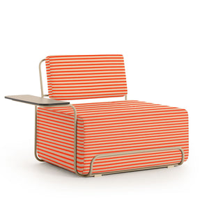 Lilly Outdoor Loungesessel - Outdoor Sessel - Diabla - Carrot Stick - Armlehne links