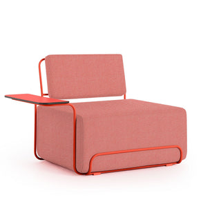 Lilly Outdoor Loungesessel - Outdoor Sessel - Diabla - Domino Craps - Armlehne links
