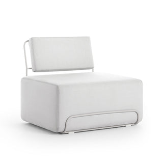 Lilly Outdoor Loungesessel - Outdoor Sessel - Diabla - Silvertex Aluminium - ohne Armlehne
