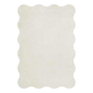 Layered Teppich | Scallop Wool - Teppich - Layered - Bone White - 180 x 270cm