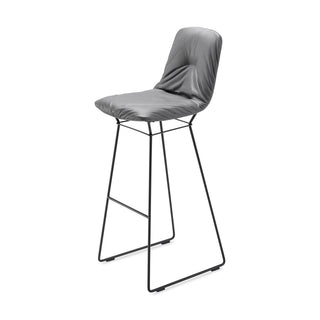 Leya Barhocker - Barhocker - FreiFrau - Leder Sahara | Drahtgestell -