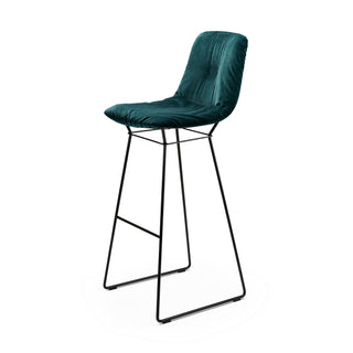 Leya Barhocker - Barhocker - FreiFrau - Stoff Samt | Drahtgestell -