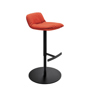 Leya Barhocker Low - Barhocker - FreiFrau - Stoff Riga | Tellerfuß -