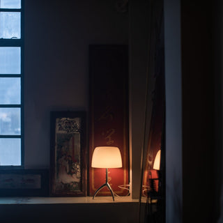 Lumiere Tischlampe - Tischlampe - Foscarini - Piccola on/off - Weiß
