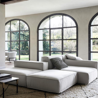 Marechiaro Sofa - Sofa - Arflex - Samt - Mistral T4 (100% Baumwolle) - 2Sitzer